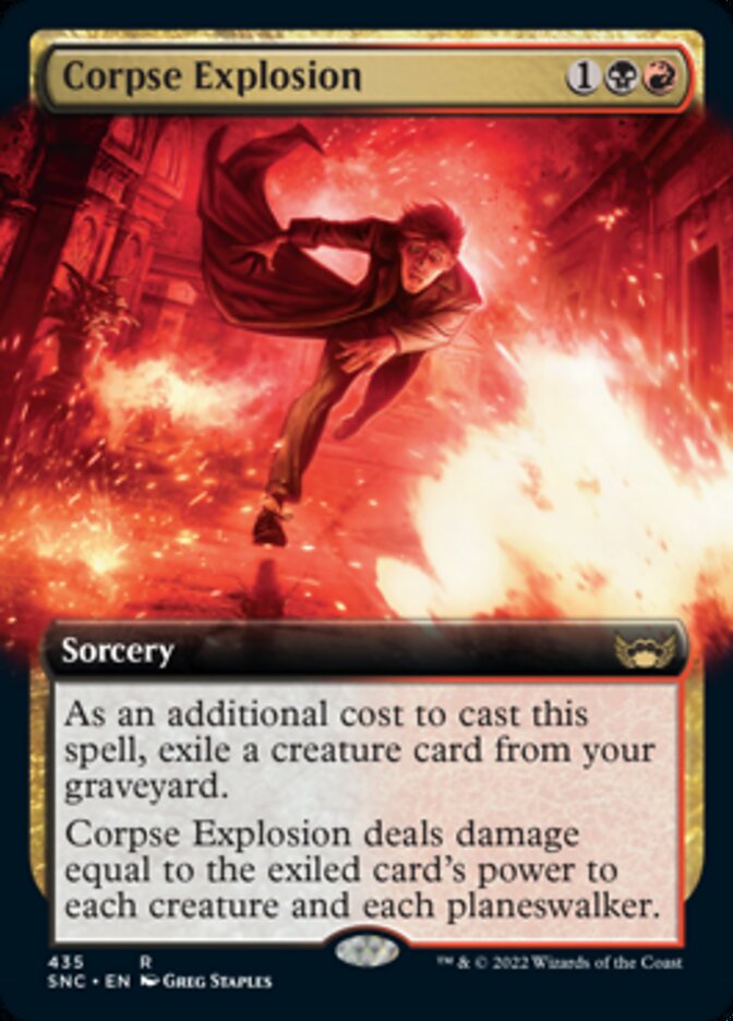 Corpse Explosion (Extended Art) [Streets of New Capenna] | Exor Games Bridgewater