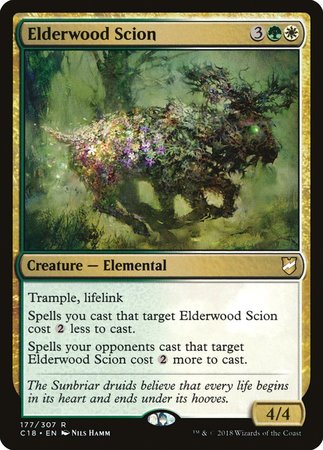 Elderwood Scion [Commander 2018] | Exor Games Bridgewater