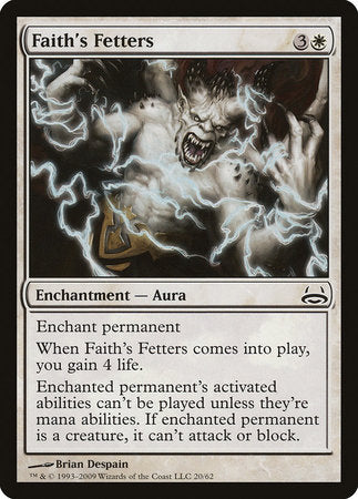 Faith's Fetters [Duel Decks: Divine vs. Demonic] | Exor Games Bridgewater