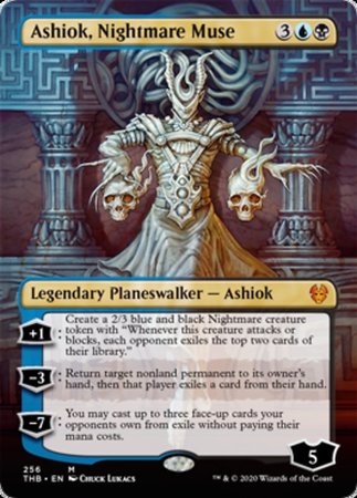 Ashiok, Nightmare Muse (Borderless) [Theros Beyond Death] | Exor Games Bridgewater