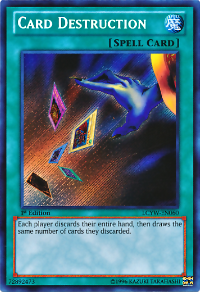 Card Destruction [LCYW-EN060] Secret Rare | Exor Games Bridgewater