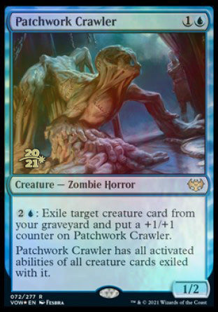 Patchwork Crawler [Innistrad: Crimson Vow Prerelease Promos] | Exor Games Bridgewater