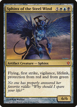 Sphinx of the Steel Wind [Commander 2013] | Exor Games Bridgewater