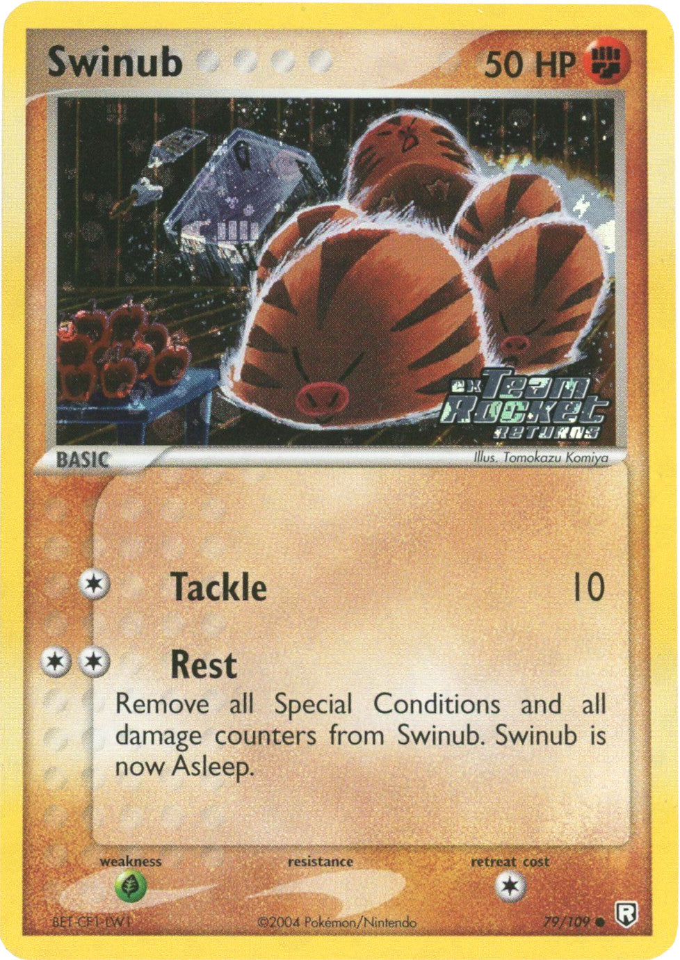 Swinub (79/109) (Stamped) [EX: Team Rocket Returns] | Exor Games Bridgewater