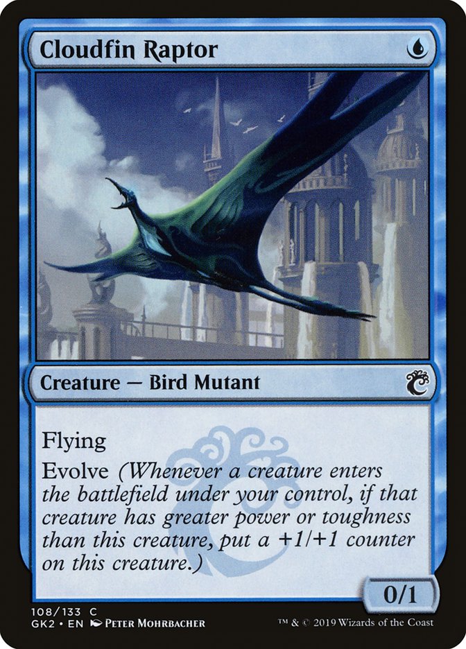 Cloudfin Raptor [Ravnica Allegiance Guild Kit] | Exor Games Bridgewater