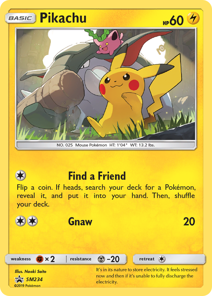 Pikachu (SM234) [Sun & Moon: Black Star Promos] | Exor Games Bridgewater