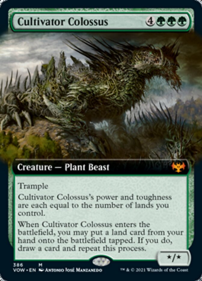 Cultivator Colossus (Extended) [Innistrad: Crimson Vow] | Exor Games Bridgewater