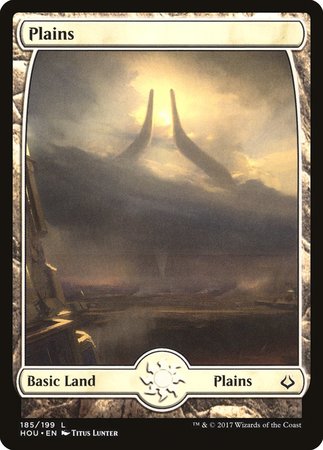 Plains (185) - Full Art [Hour of Devastation] | Exor Games Bridgewater