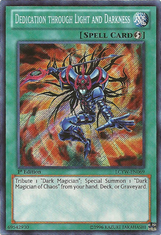 Dedication through Light and Darkness [LCYW-EN069] Secret Rare | Exor Games Bridgewater