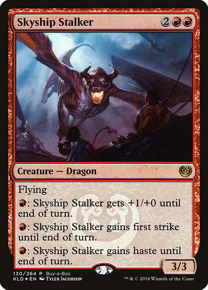 Skyship Stalker (Buy-A-Box) [Kaladesh Promos] | Exor Games Bridgewater