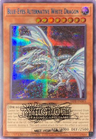 Blue-Eyes Alternative White Dragon [SBPR-EN003] Secret Rare | Exor Games Bridgewater