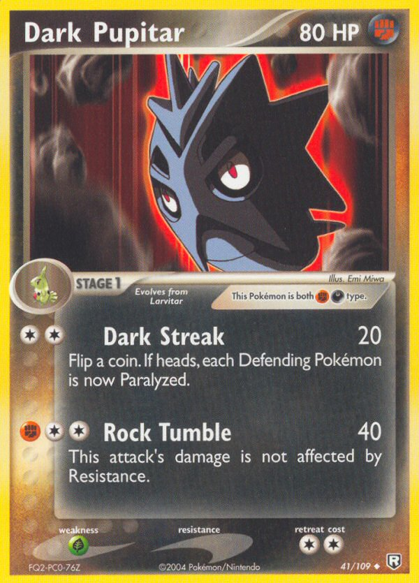 Dark Pupitar (41/109) [EX: Team Rocket Returns] | Exor Games Bridgewater