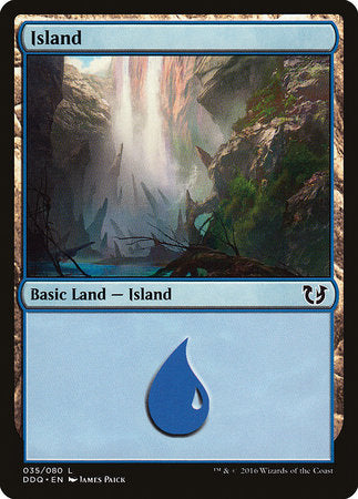 Island (35) [Duel Decks: Blessed vs. Cursed] | Exor Games Bridgewater