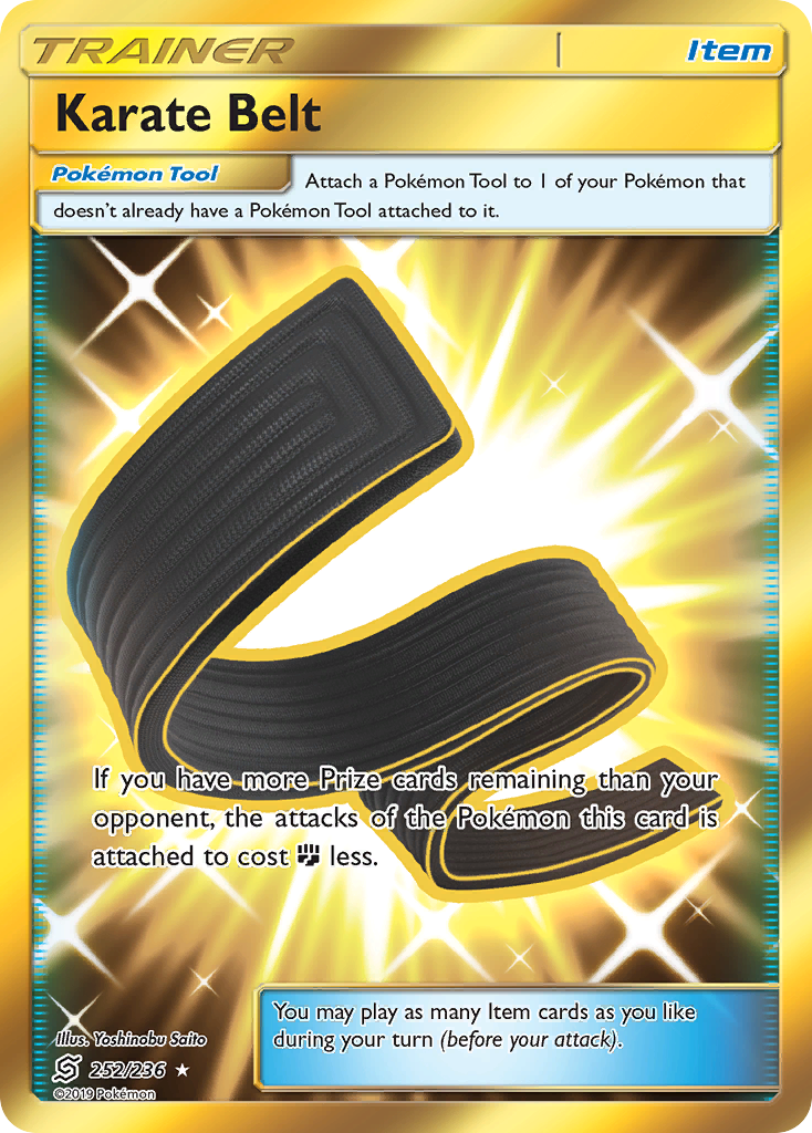 Karate Belt (252/236) [Sun & Moon: Unified Minds] | Exor Games Bridgewater