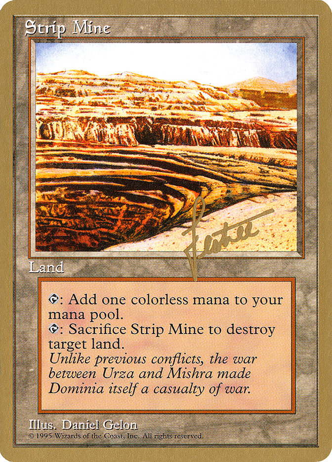 Strip Mine (Bertrand Lestree) [Pro Tour Collector Set] | Exor Games Bridgewater