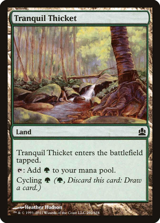 Tranquil Thicket [Commander 2011] | Exor Games Bridgewater