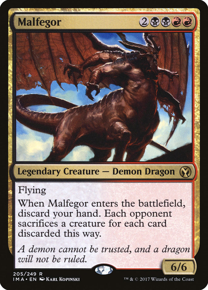 Malfegor [Iconic Masters] | Exor Games Bridgewater