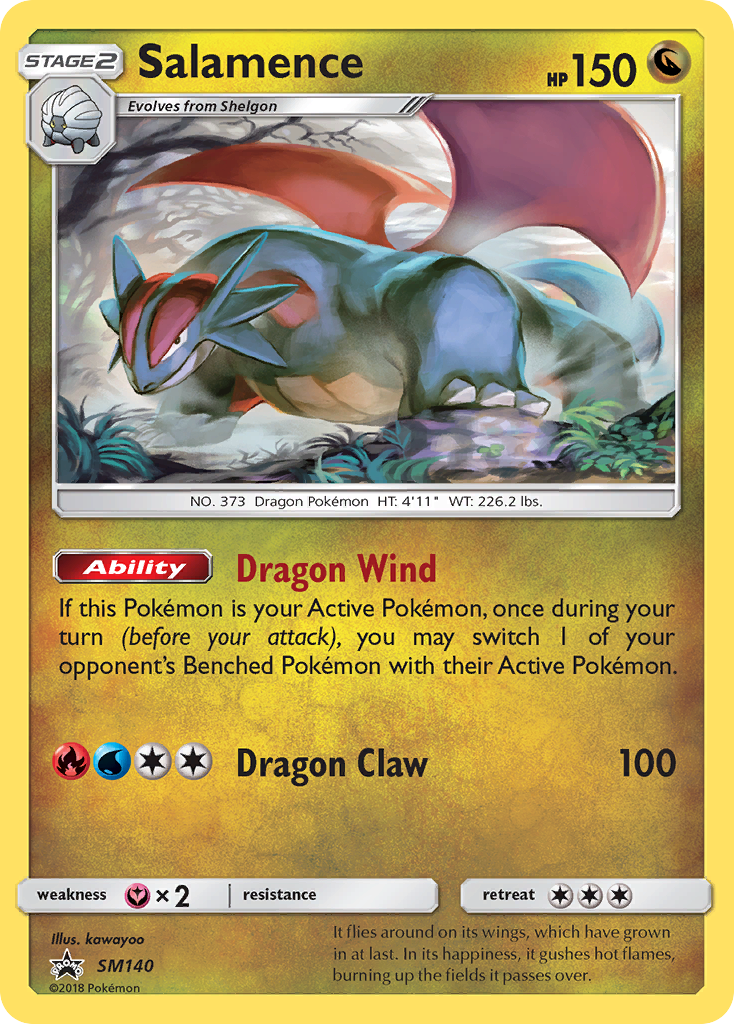 Salamence (SM140) [Sun & Moon: Black Star Promos] | Exor Games Bridgewater