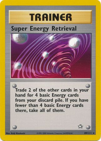 Super Energy Retrieval (89/111) [Neo Genesis Unlimited] | Exor Games Bridgewater