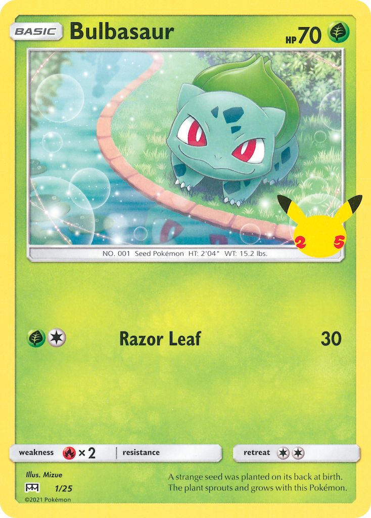 Bulbasaur (1/25) [McDonald's 25th Anniversary] | Exor Games Bridgewater