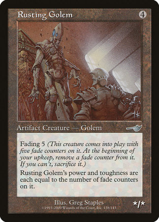 Rusting Golem [Nemesis] | Exor Games Bridgewater