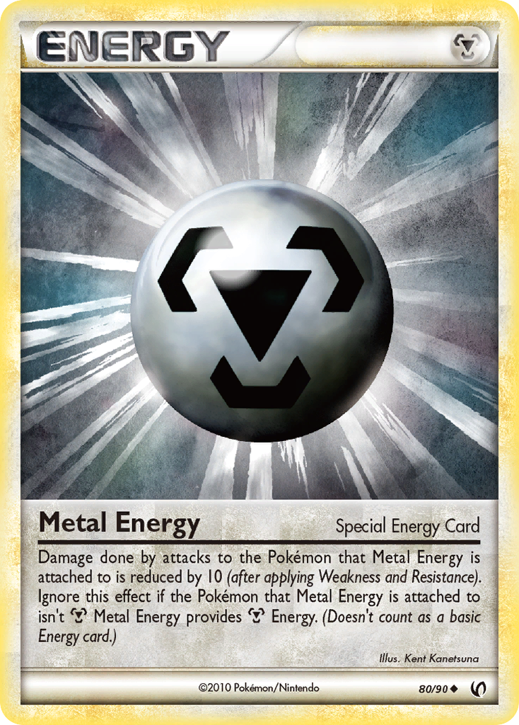 Metal Energy (80/90) [HeartGold & SoulSilver: Undaunted] | Exor Games Bridgewater