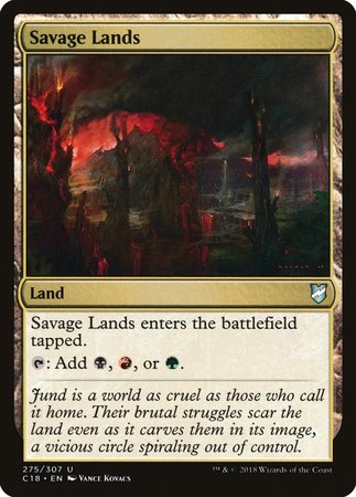 Savage Lands [Commander 2018] | Exor Games Bridgewater