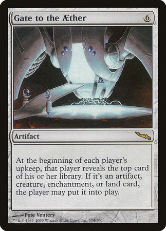 Gate to the Aether [Mirrodin] | Exor Games Bridgewater