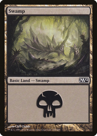 Swamp (238) [Magic 2012] | Exor Games Bridgewater