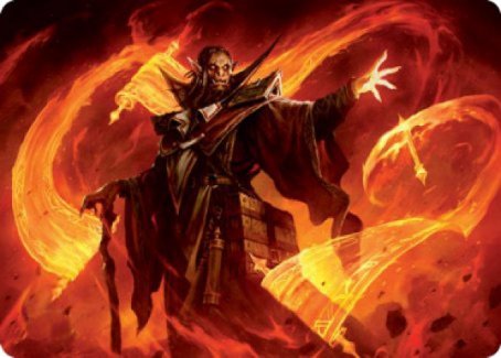 Plargg, Dean of Chaos Art Card [Strixhaven: School of Mages Art Series] | Exor Games Bridgewater