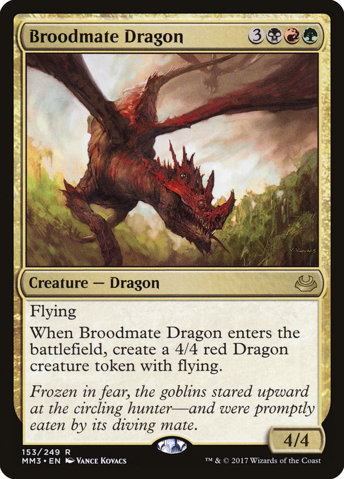 Broodmate Dragon [Modern Masters 2017] | Exor Games Bridgewater