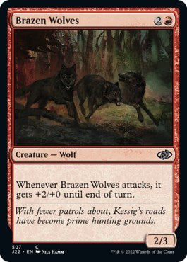 Brazen Wolves [Jumpstart 2022] | Exor Games Bridgewater