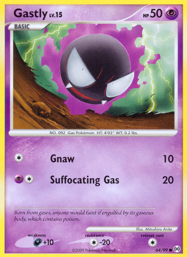 Gastly (64/99) [Platinum: Arceus] | Exor Games Bridgewater