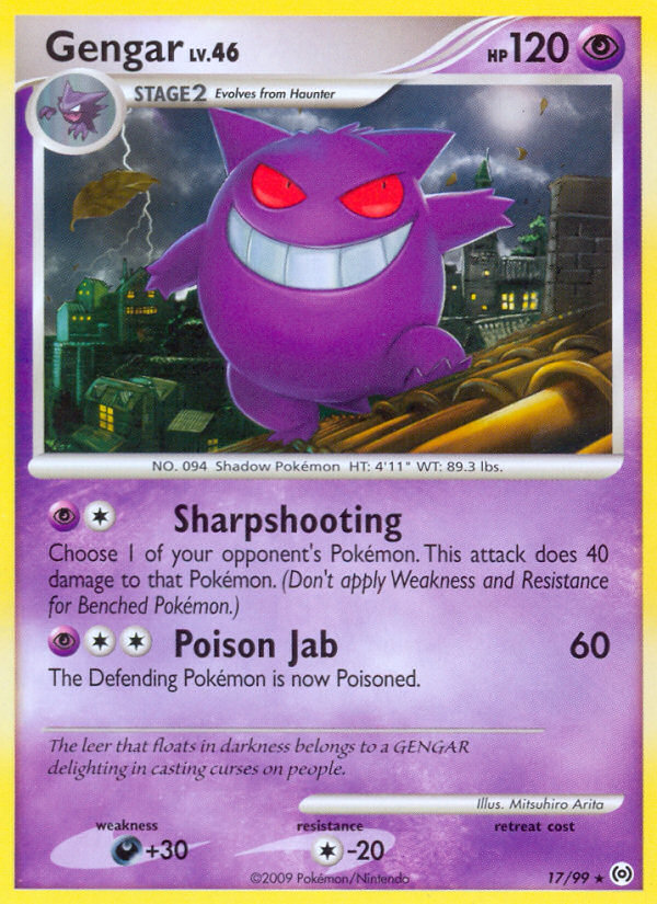 Gengar (17/99) [Platinum: Arceus] | Exor Games Bridgewater