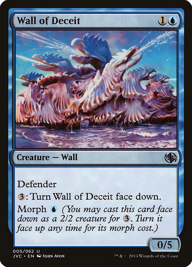 Wall of Deceit [Duel Decks Anthology] | Exor Games Bridgewater