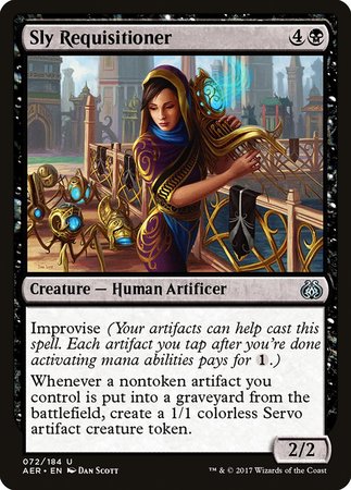 Sly Requisitioner [Aether Revolt] | Exor Games Bridgewater