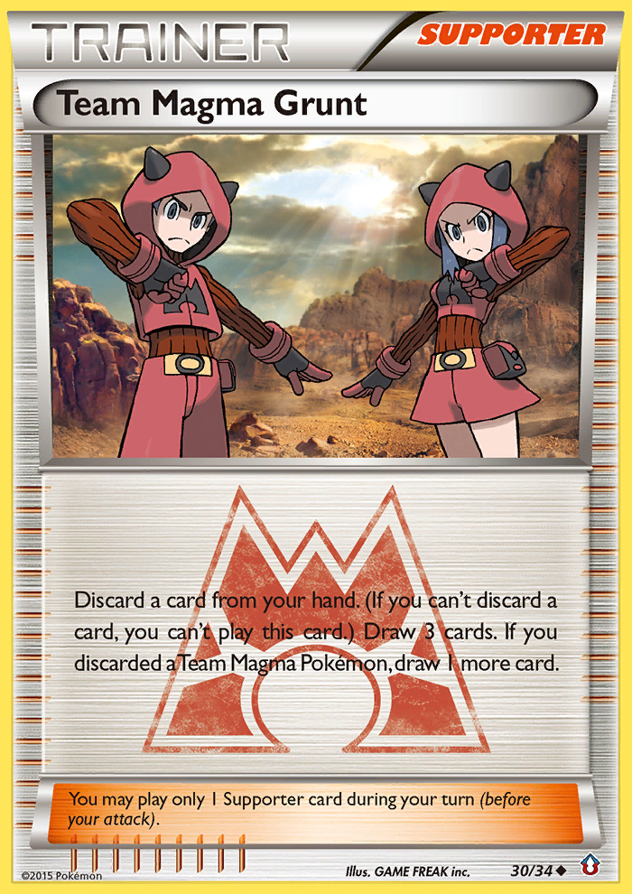 Team Magma Grunt (30/34) [XY: Double Crisis] | Exor Games Bridgewater