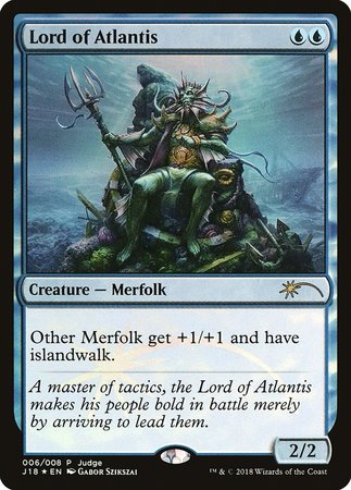 Lord of Atlantis (J18) [Judge Gift Cards 2018] | Exor Games Bridgewater