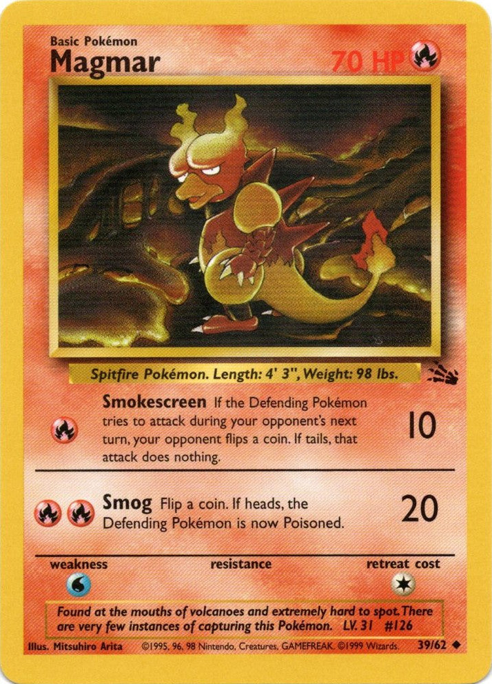 Magmar (39/62) [Fossil Unlimited] | Exor Games Bridgewater