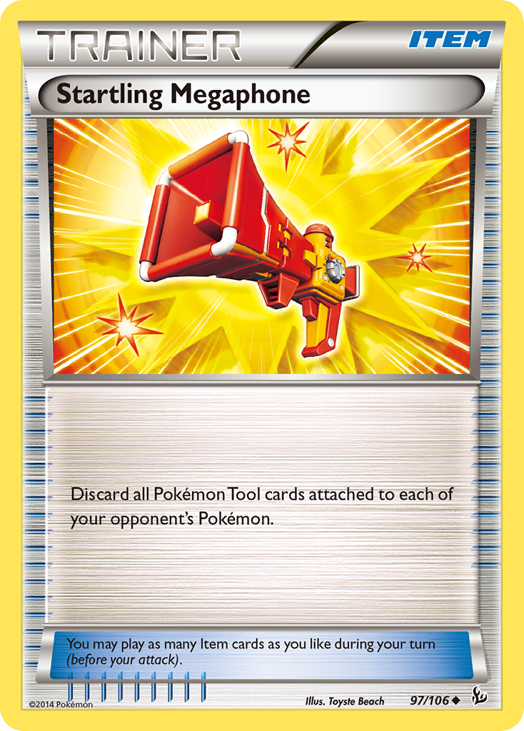 Startling Megaphone (97/106) [XY: Flashfire] | Exor Games Bridgewater