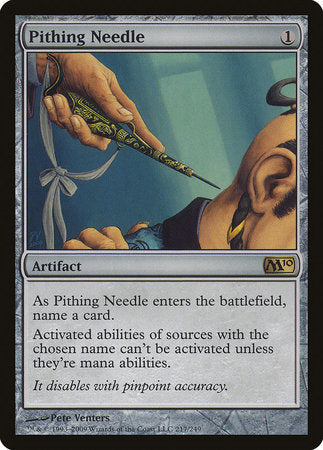 Pithing Needle [Magic 2010] | Exor Games Bridgewater