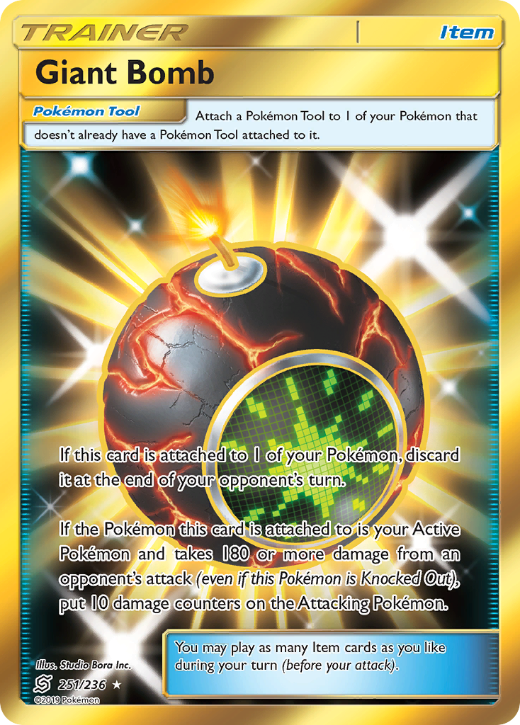 Giant Bomb (251/236) [Sun & Moon: Unified Minds] | Exor Games Bridgewater