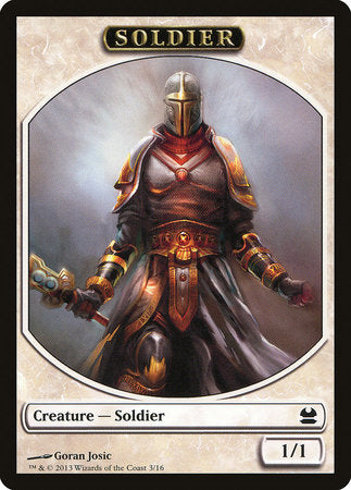 Soldier Token [Modern Masters Tokens] | Exor Games Bridgewater