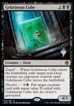 Gelatinous Cube (Promo Pack) [Dungeons & Dragons: Adventures in the Forgotten Realms Promos] | Exor Games Bridgewater