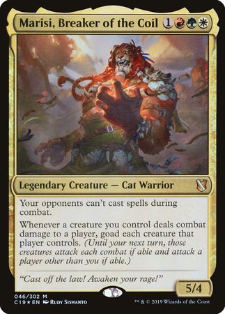 Marisi, Breaker of the Coil [Commander 2019] | Exor Games Bridgewater