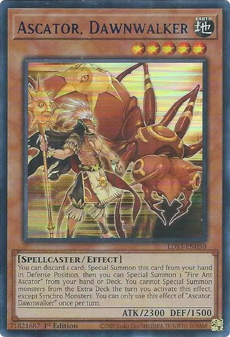 Ascator, Dawnwalker (Blue) [LDS3-EN050] Ultra Rare | Exor Games Bridgewater