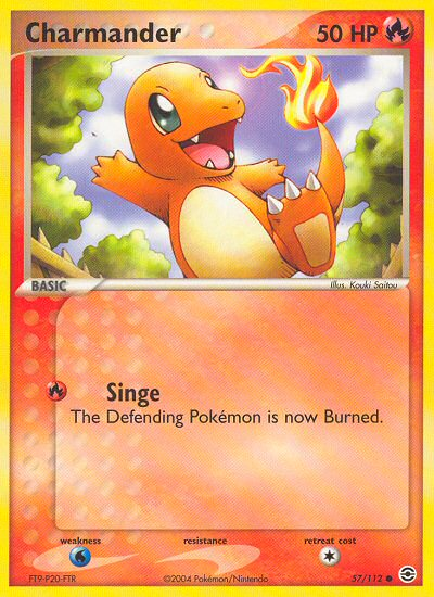 Charmander (57/112) [EX: FireRed & LeafGreen] | Exor Games Bridgewater