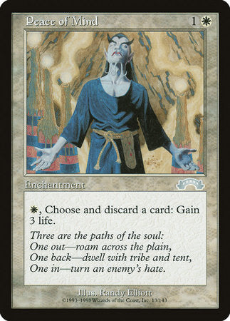 Peace of Mind [Exodus] | Exor Games Bridgewater