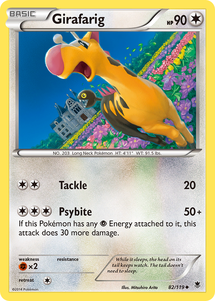 Girafarig (82/119) [XY: Phantom Forces] | Exor Games Bridgewater