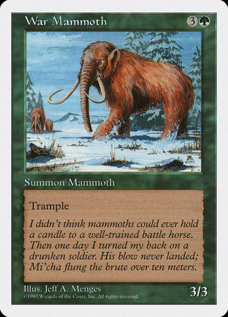 War Mammoth [Fifth Edition] | Exor Games Bridgewater